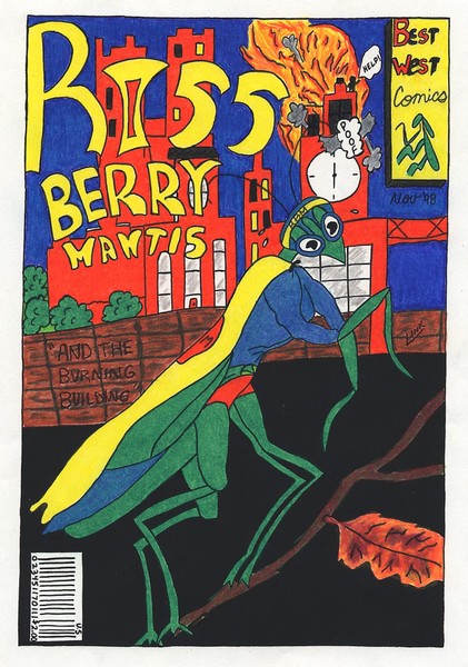 Roseberry Mantis Comic Cover