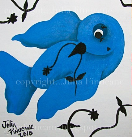 blue bird block