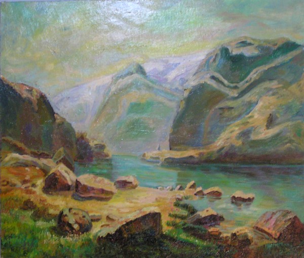 Copy a painting Savrasov 