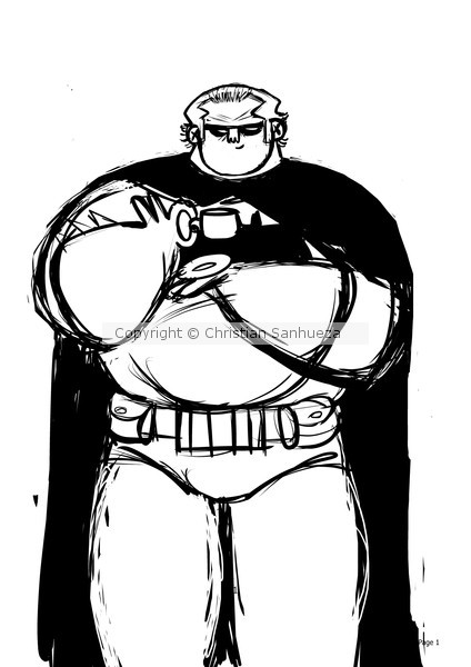 Bruce Wayne and some tea
