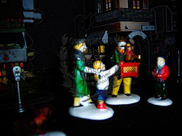 Department 56 Christmas Village Digital Art