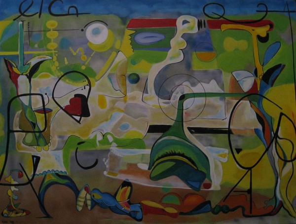 All Of This And Nothing: Original Acrylic Abstract