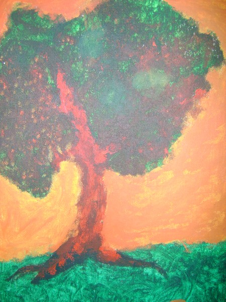 Tree in The Brink of Fall