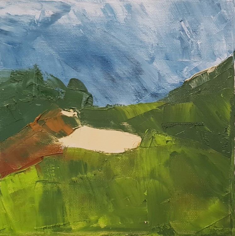 Spanish landscape, 2017