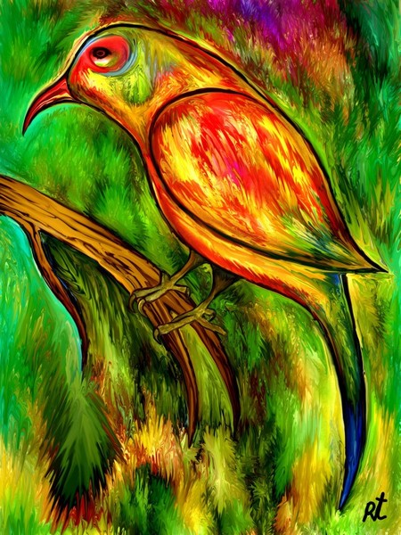 Bird on a branch