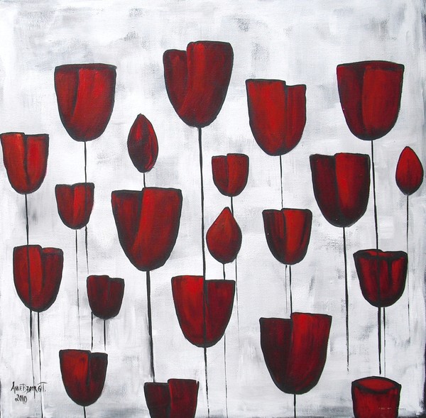 Red tulips