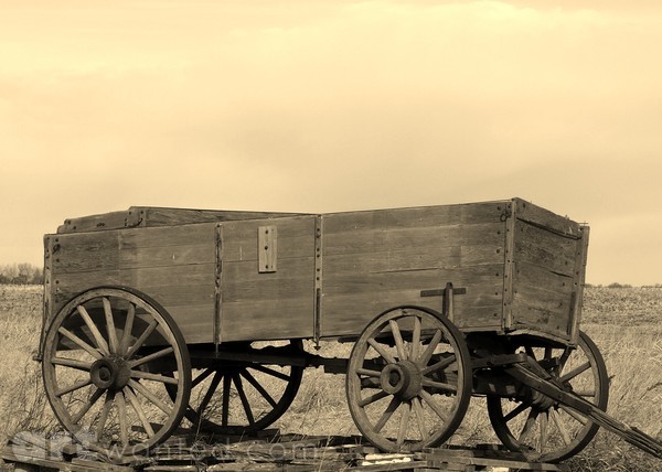 Oldtime Grain Wagon