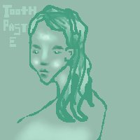 Toothpaste Coloured Girl