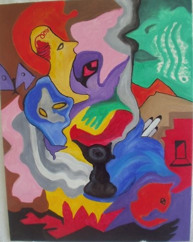 Deja Vu 14 x 18