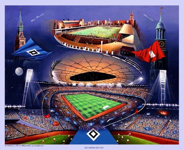 Die Arenen des HSV
