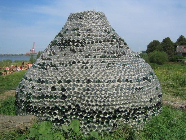 glasbottle house