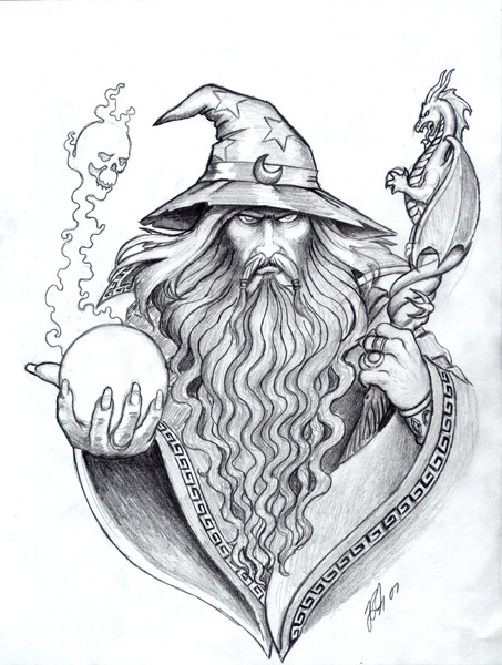 Wizard in Hat