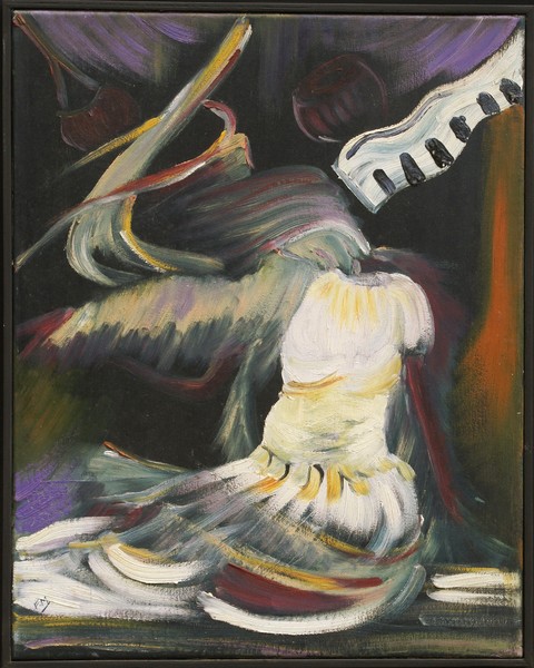 music and woman