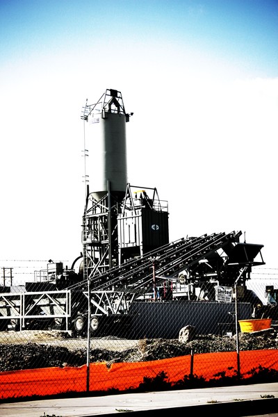 Industrial Construction Site Art