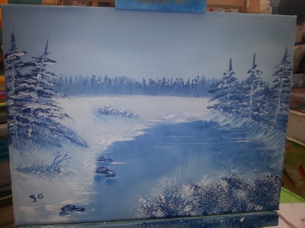 icy blues
