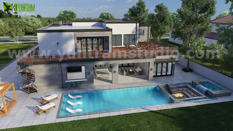 Architectural 3d Walkthrough of House by architectural rendering studio, Meridian, Idaho