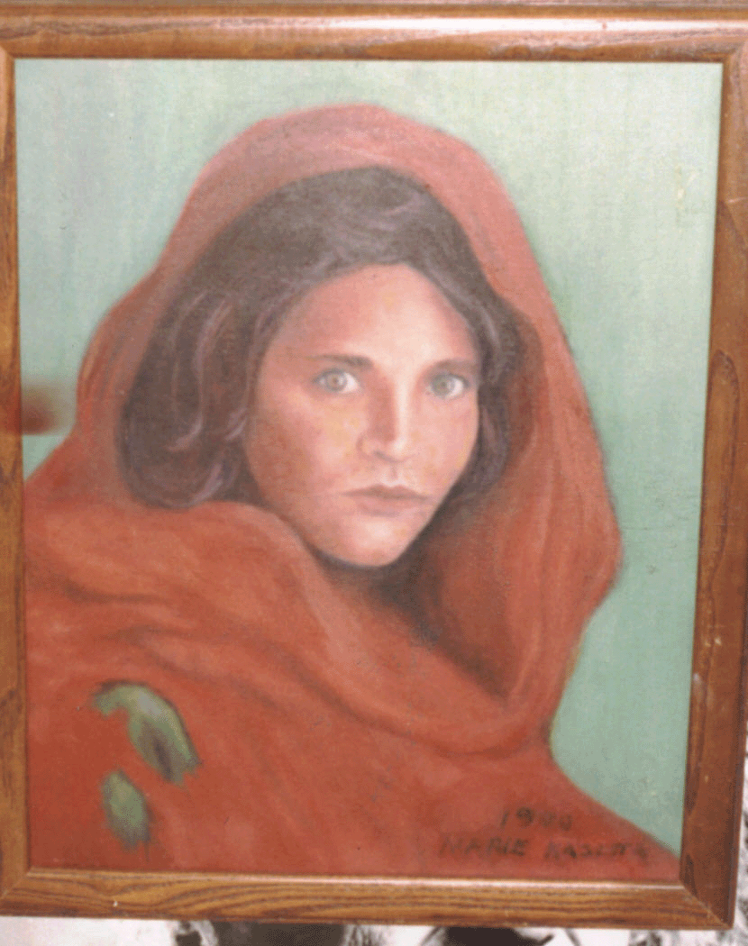 afghan woman