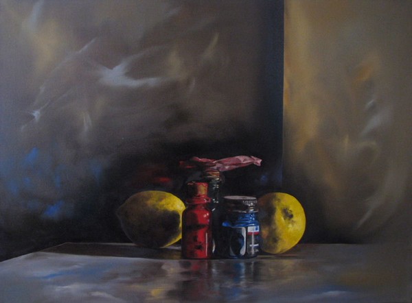 Still life with glasses