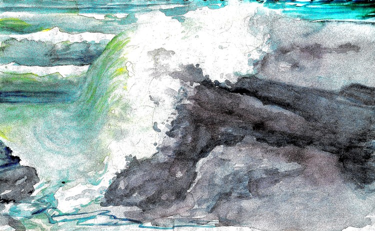 WAVE crashing