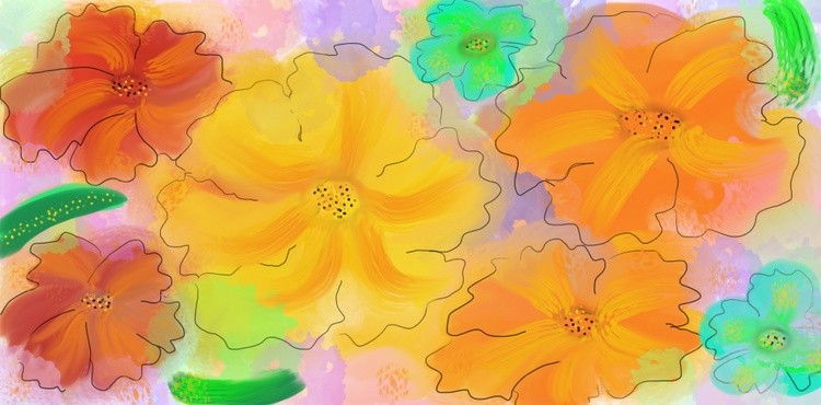 Flowers party