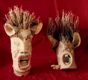 Rhizome bamboo art sculpture