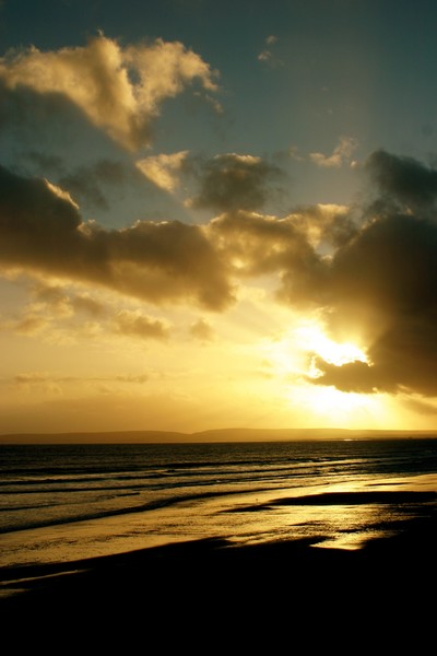 Golden Skies Over Bournemouth
