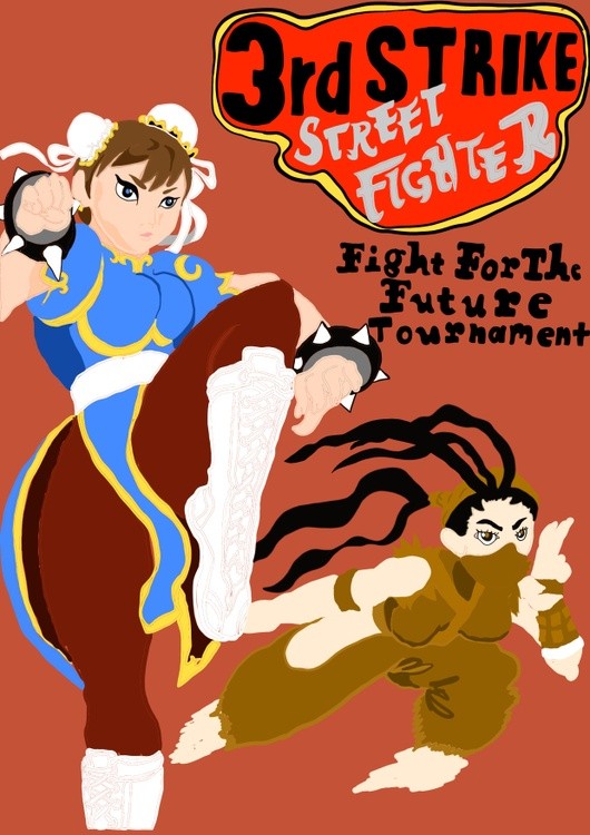 SF3rd Strike Poster