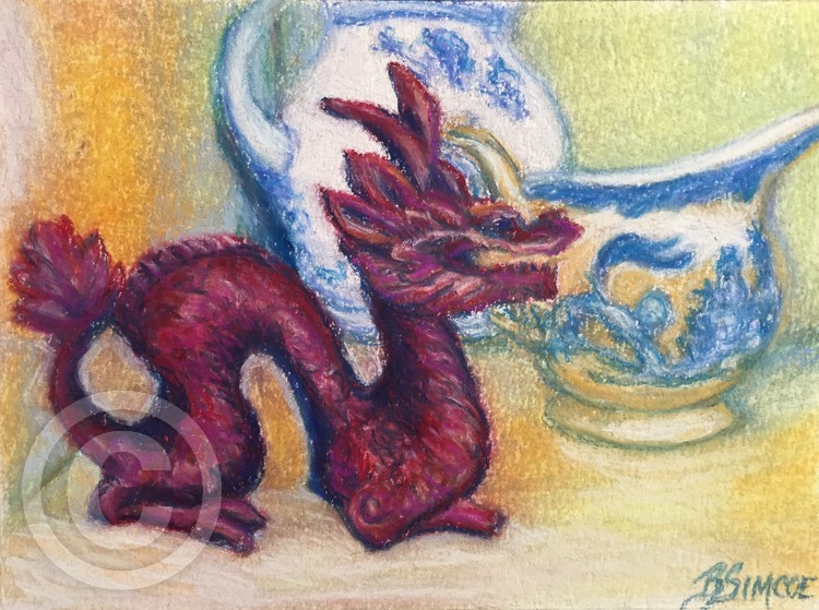 Dragon in captivity