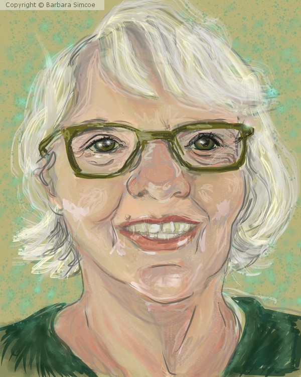 Digital portrait after three lessons
