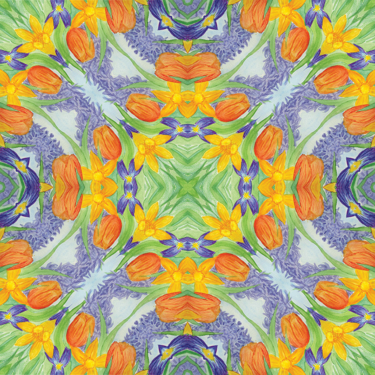 Calong SpringFlowers Pattern2