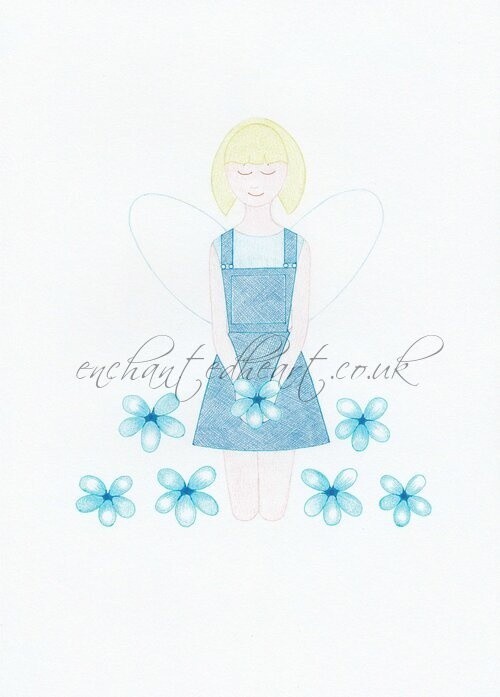 Fairy and Forget-Me-Nots