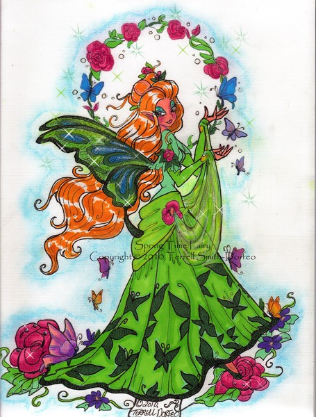 Spring Time Fairy (In Color)