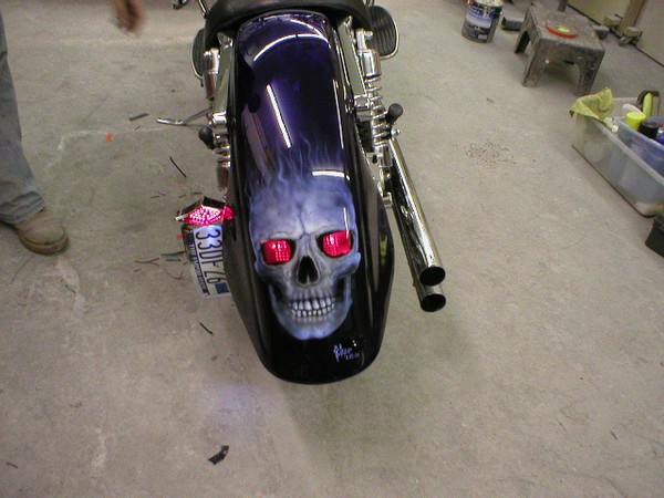1999 Vulcan Rear Fender