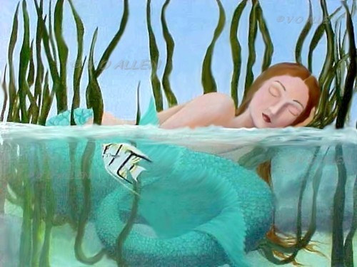 Mermaid And Angelfish