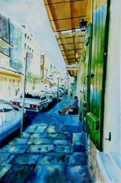 New Orleans French Market giclee