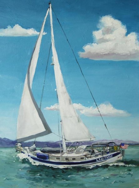 Under Sail - SV Baquiano