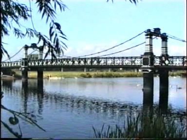 Ferry Bridge at Stapenhill Gardens