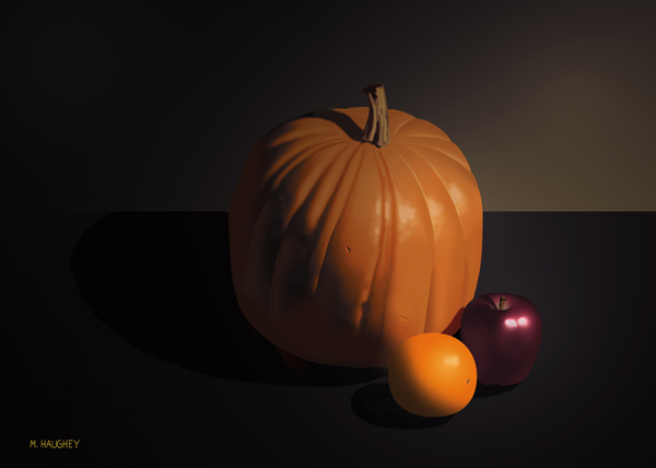 Pumpkin on Table 2