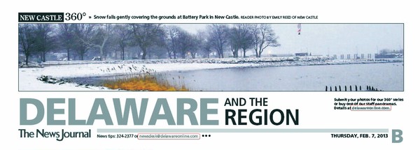 93rd News Journal Panorama-Battery Park Snow