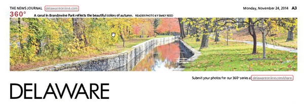 204th News Journal Panorama-Fall Canal