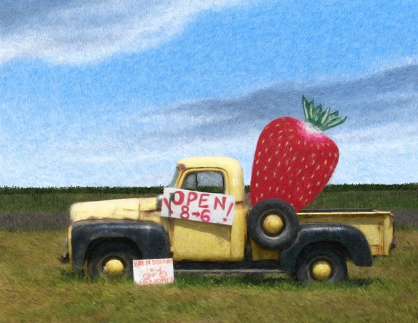 Strawberry Truck 2