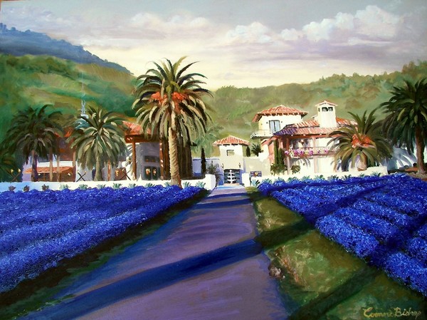 Sunset at Ciago Winery