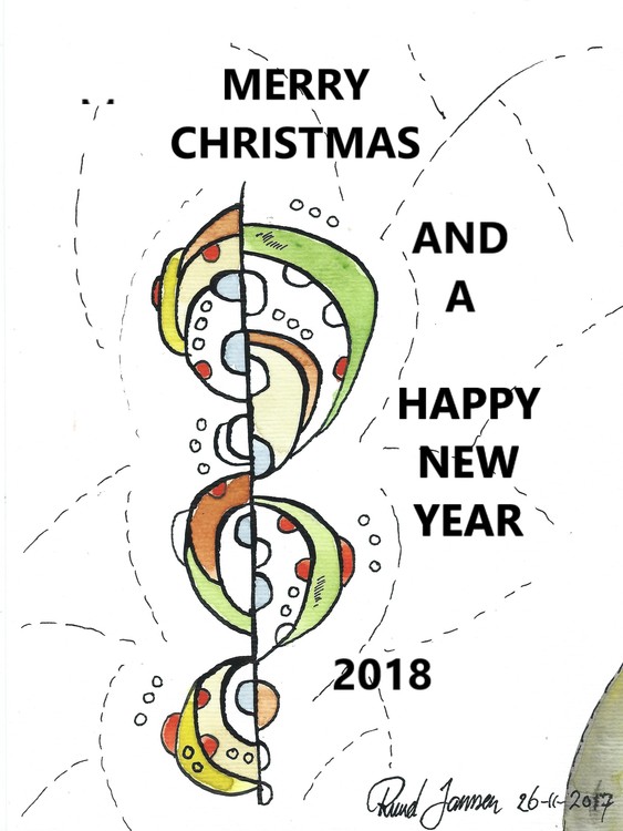 Merry Christmas and Happy New Year 2018