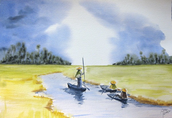 On the river