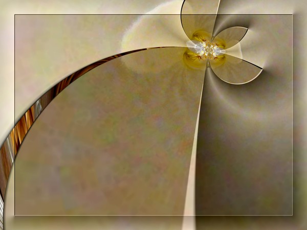 Contemporary Abstract Flower (Two)