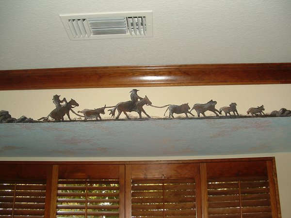 Yee haw rodeo rec room