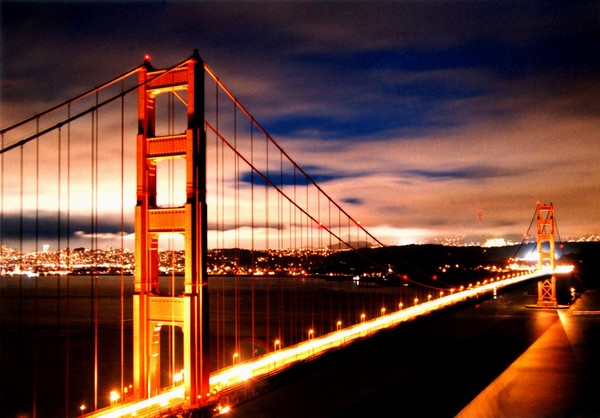 Golden Gate at Night