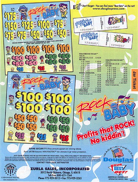 Rock The Baby game & ad