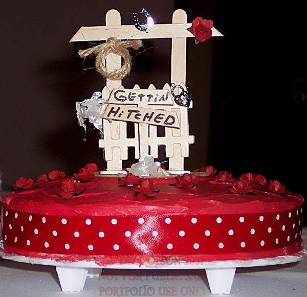Gettin' Hitched Cake