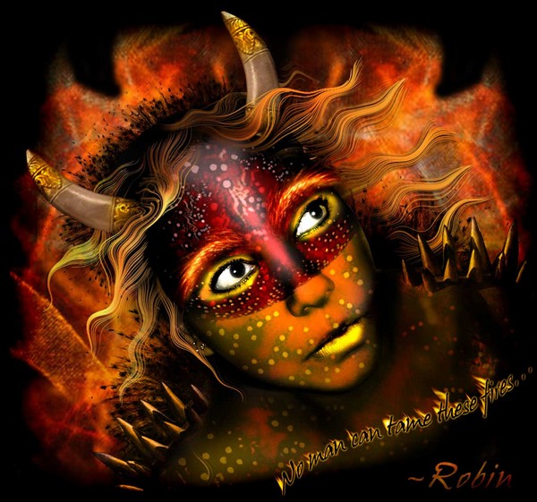 I burn...